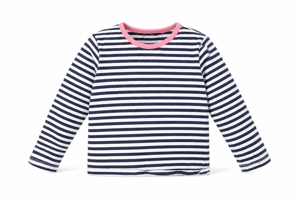 George Boys Blue Striped  Pullover Sweatshirt Size 2-3 Years