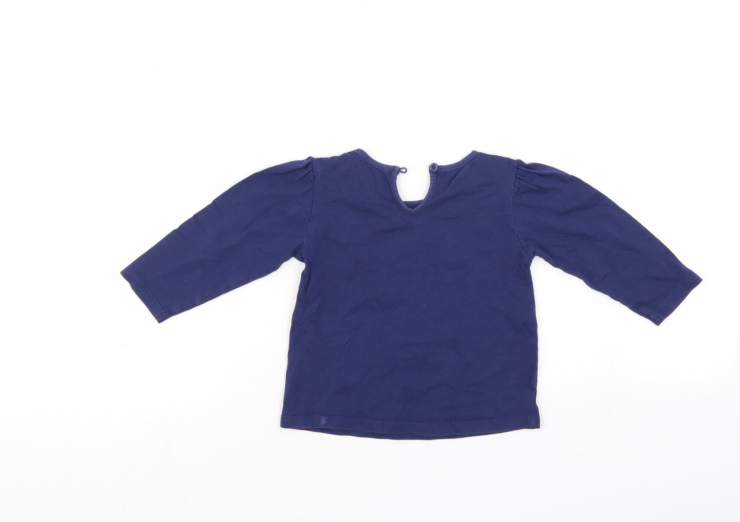 Matalan Girls Blue   Basic Casual Size 9-12 Months