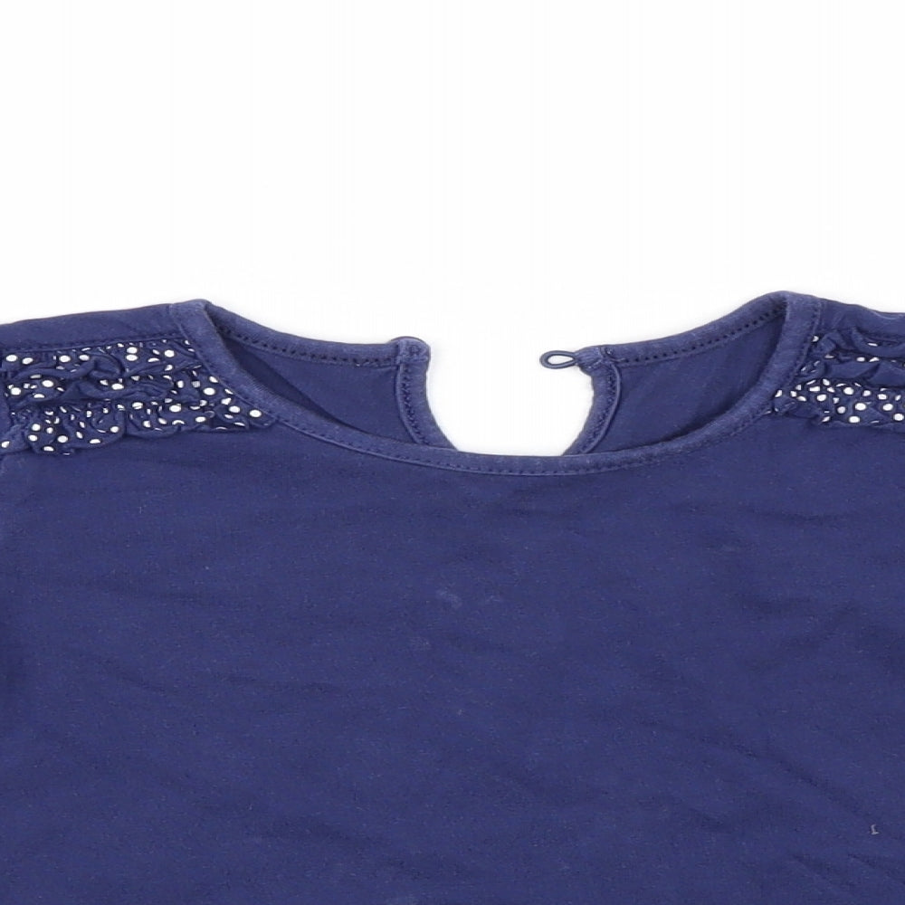 Matalan Girls Blue   Basic Casual Size 9-12 Months