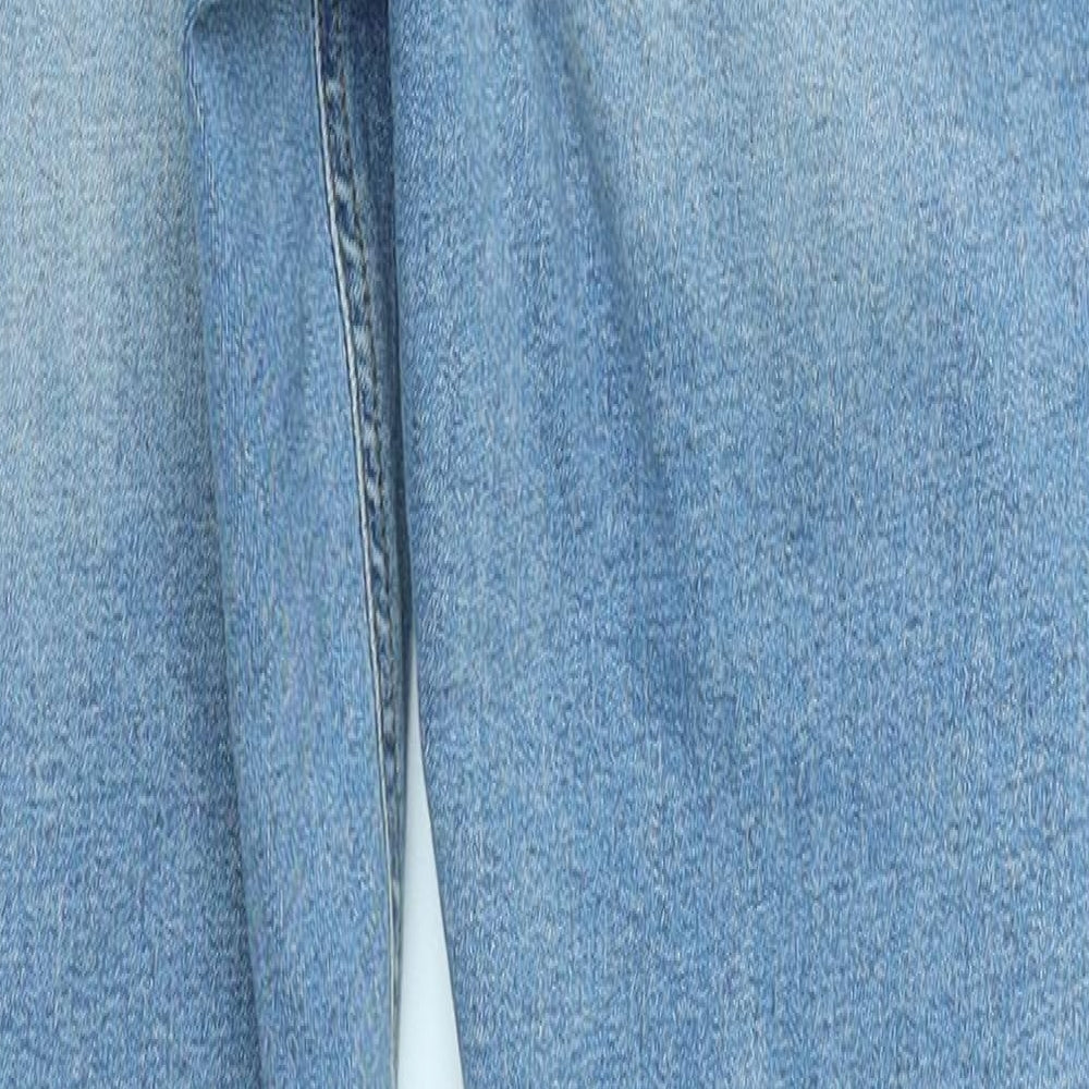 Topshop Womens Blue  Denim Skinny Jeans Size 28 in L32 in