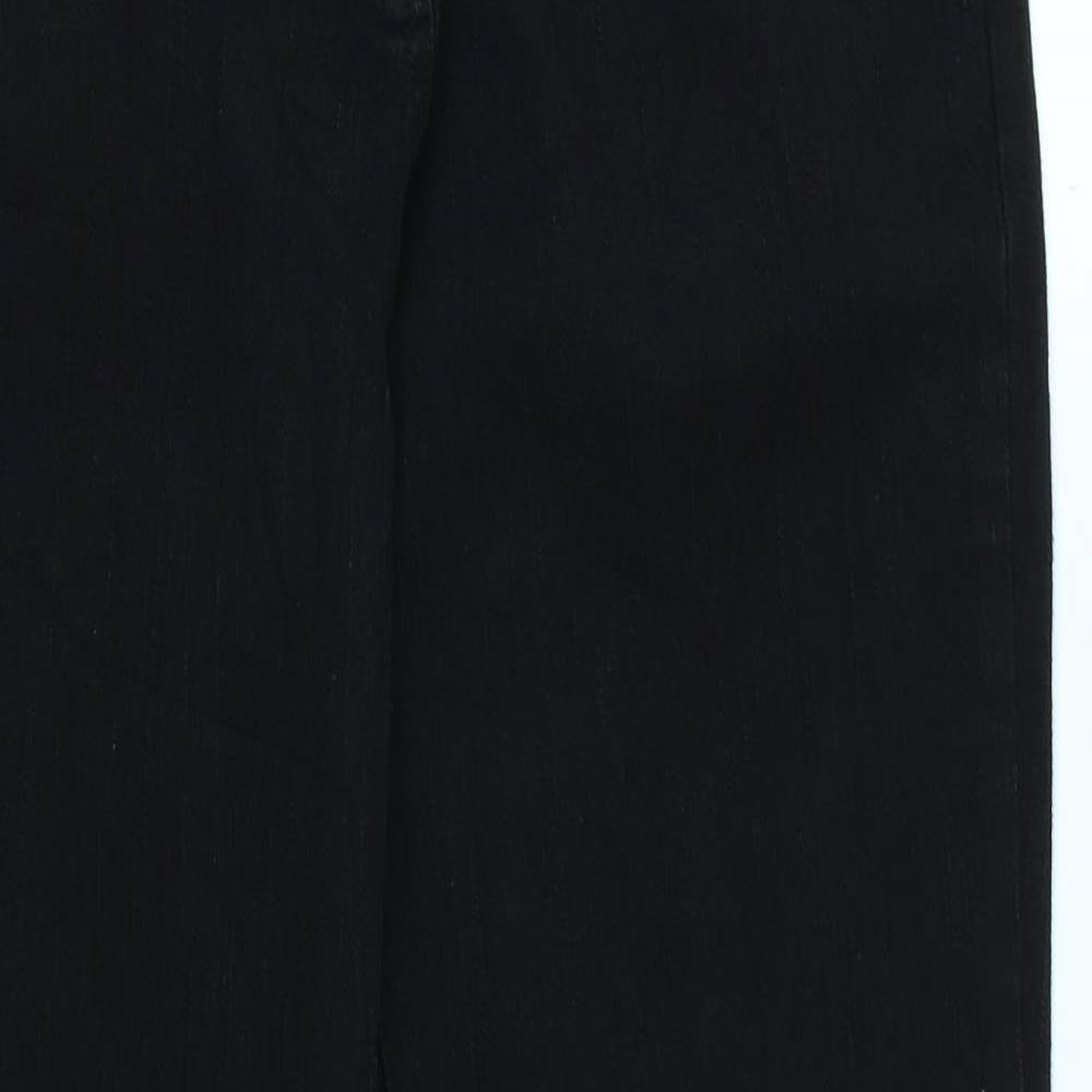 NEXT Womens Black  Denim Skinny Jeans Size 12 L28 in