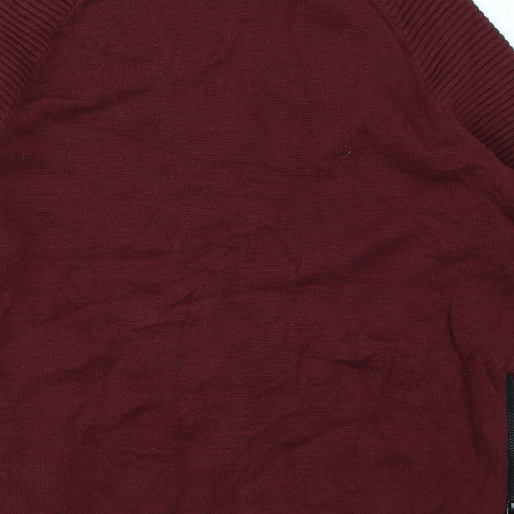 Primark Boys Red   Pullover Sweatshirt Size 7-8 Years