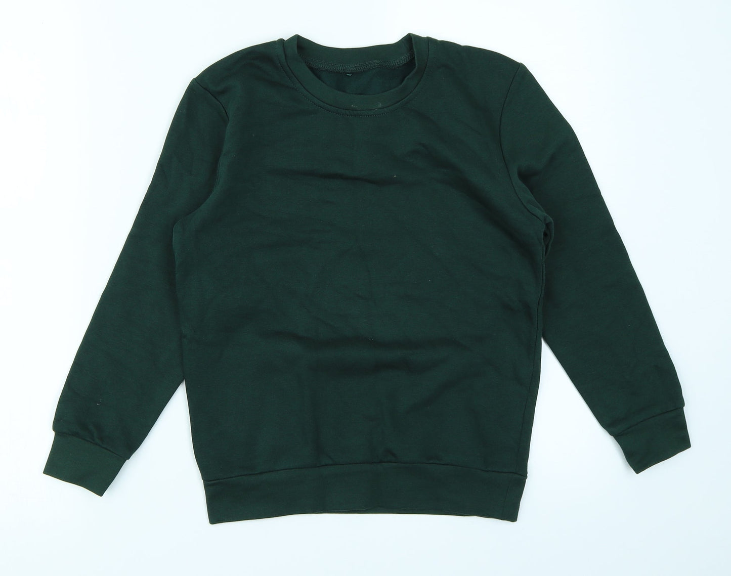 George Boys Green   Pullover Sweatshirt Size 8-9 Years