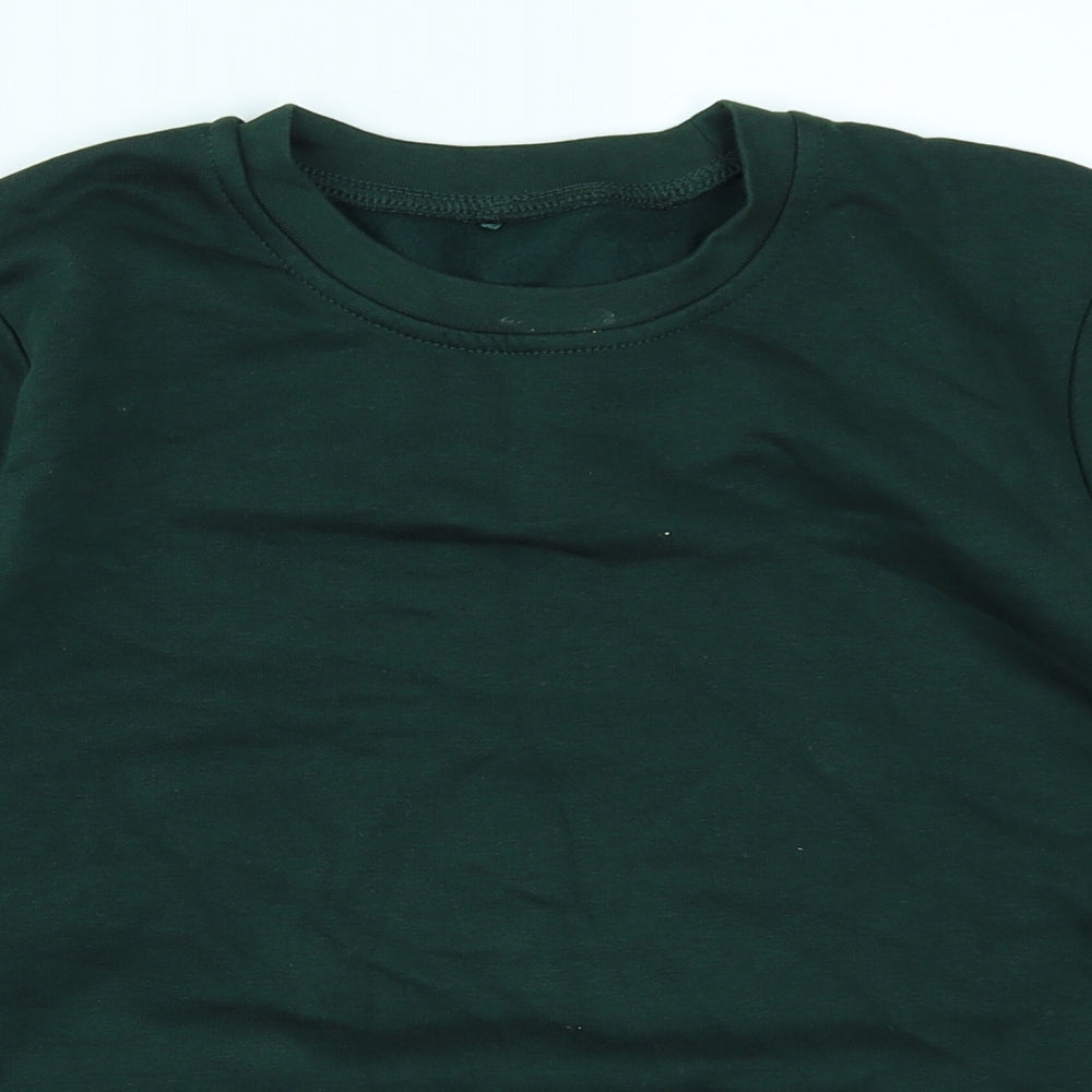 George Boys Green   Pullover Sweatshirt Size 8-9 Years