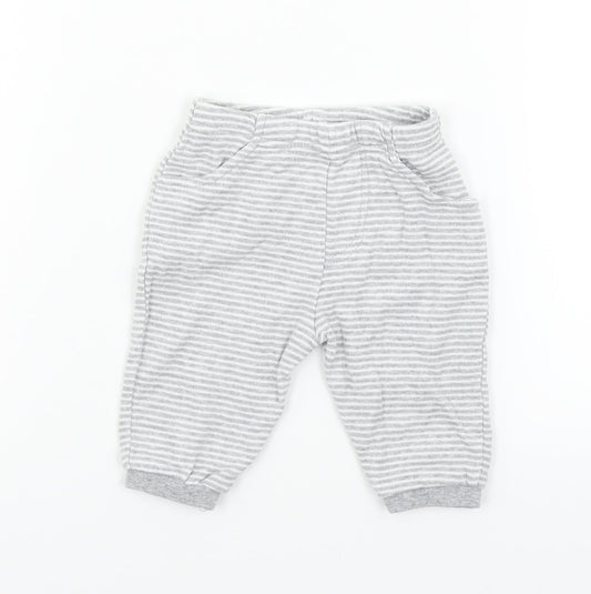 Earlydays Girls Grey   Jogger Trousers Size 0-3 Months