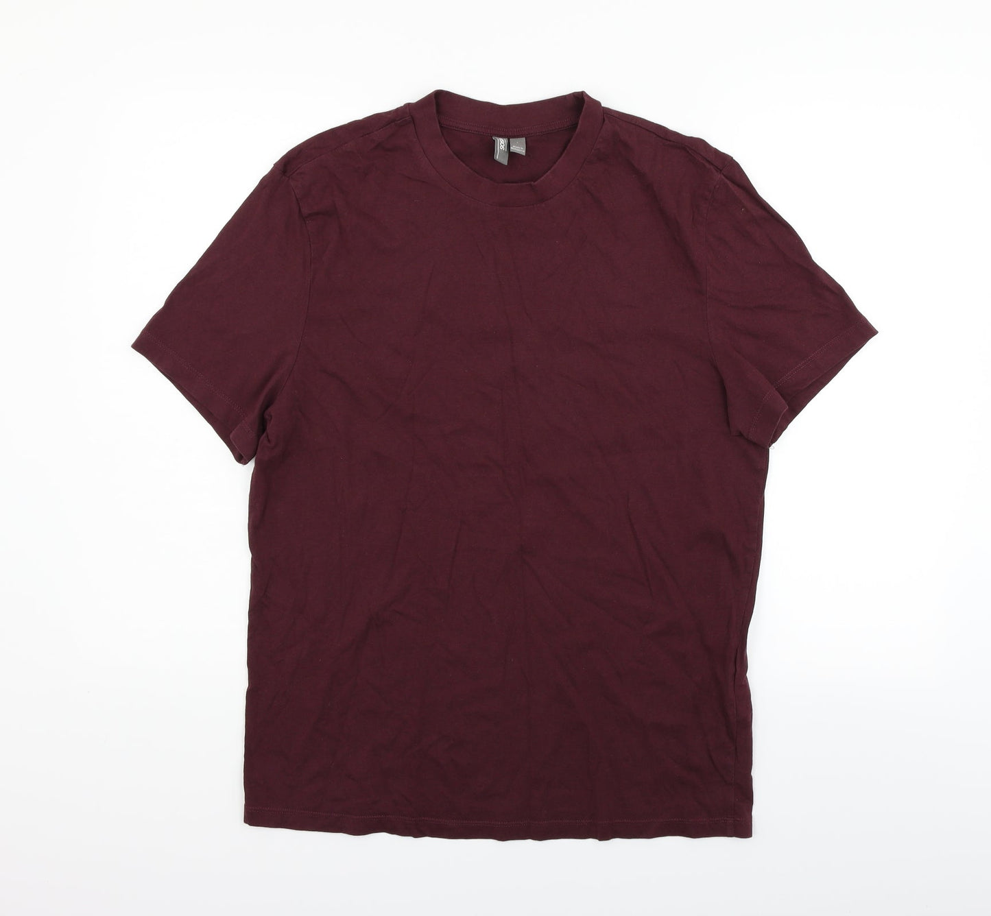 ASOS Womens Purple   Basic T-Shirt Size L