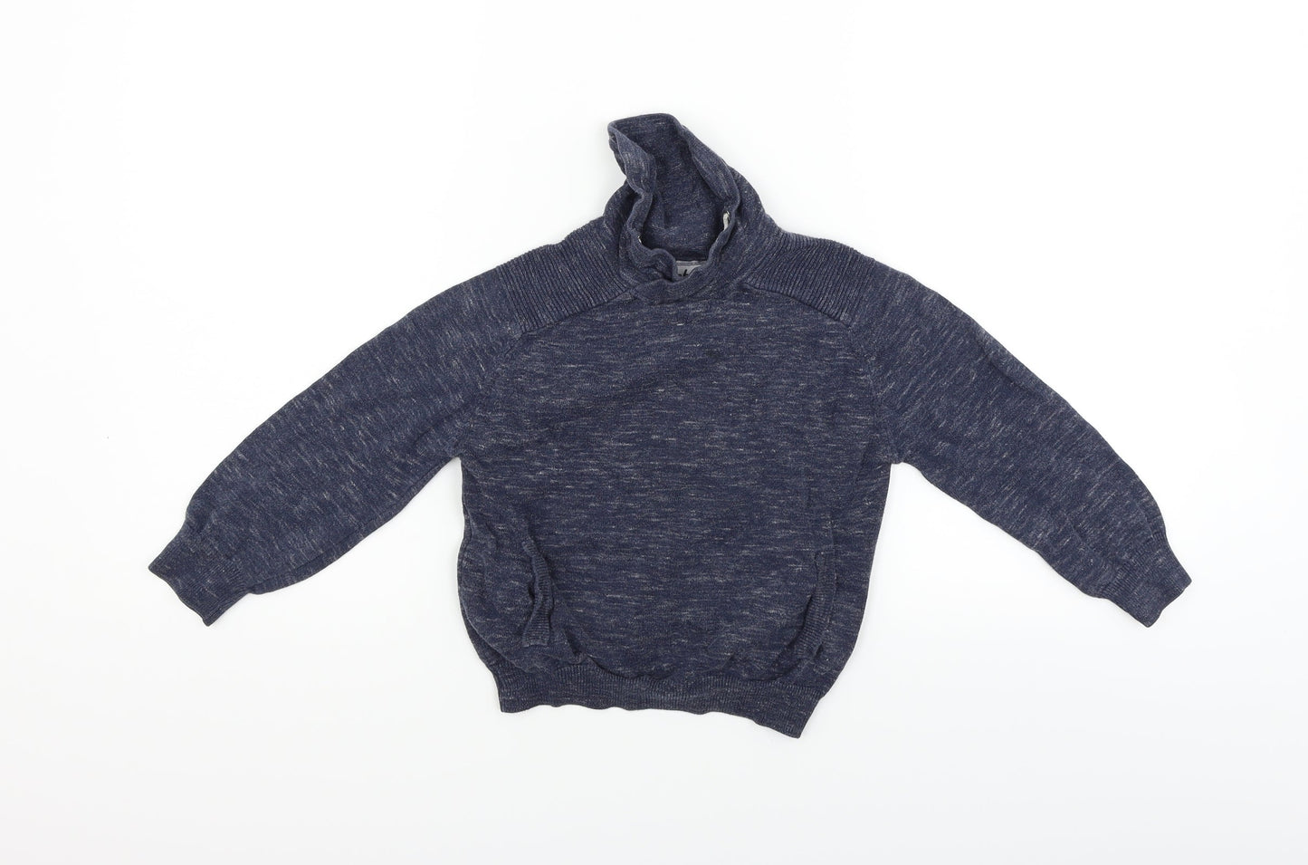 Primark Boys Blue   Pullover Jumper Size 5-6 Years