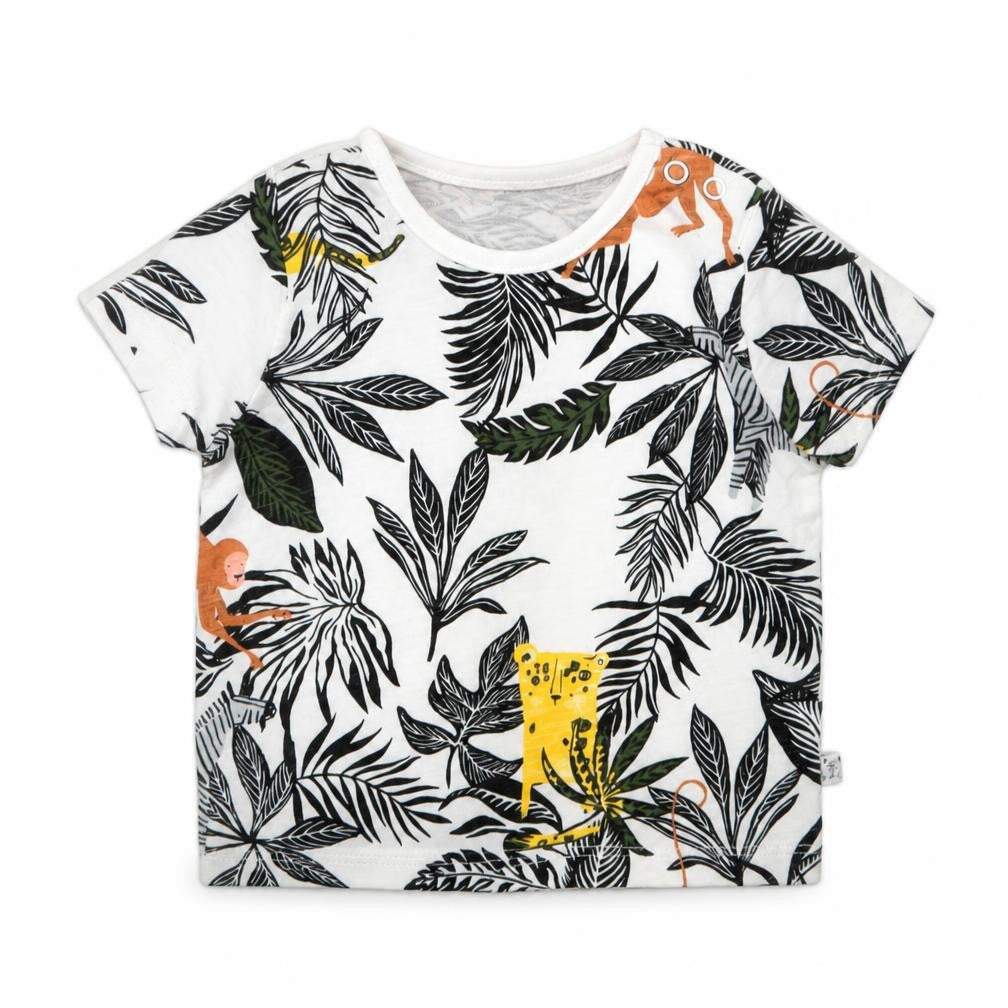 NEXT  Black Geometric  Basic T-Shirt Size 0-3 Months