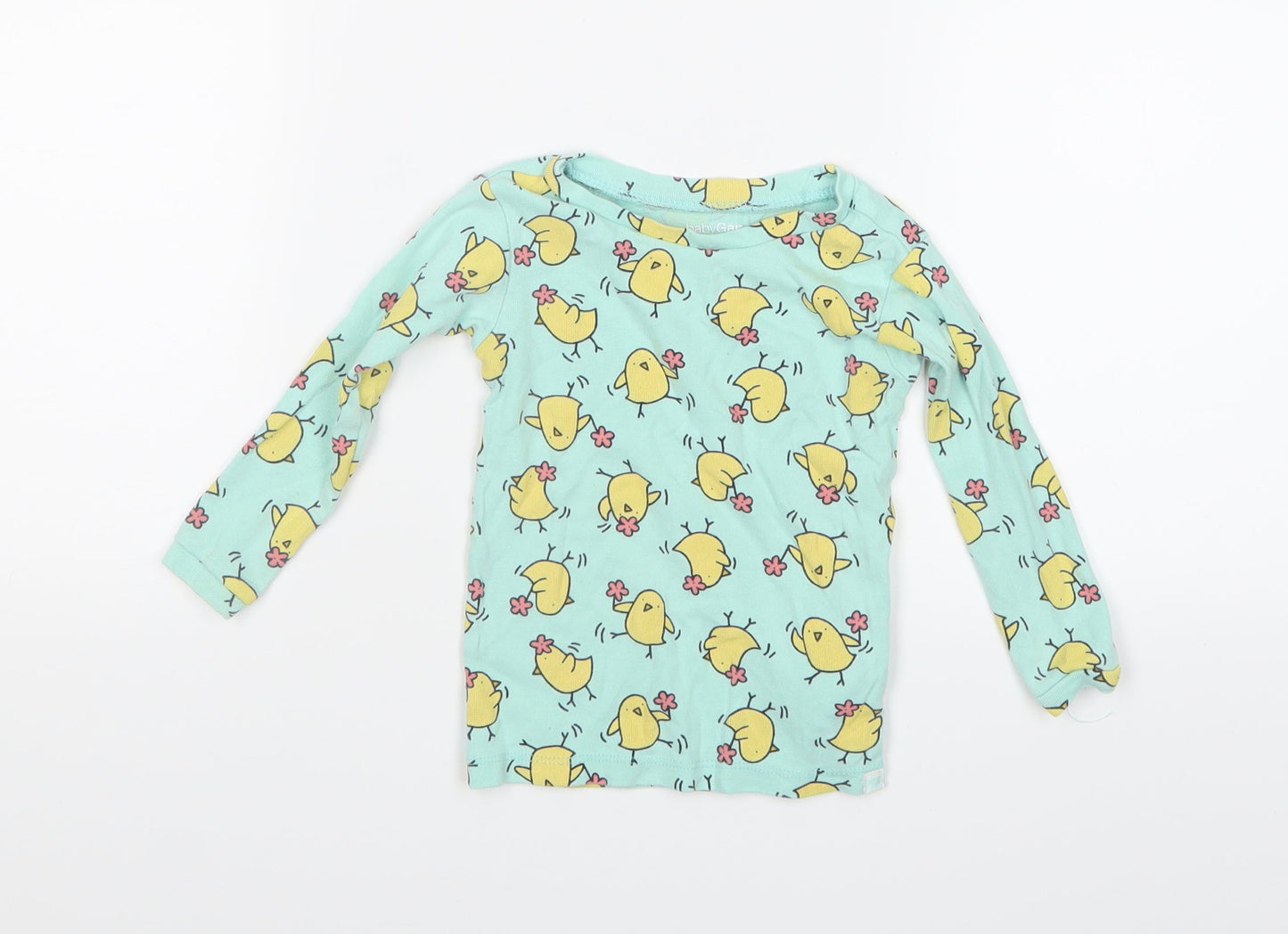 Gap Girls Green   Basic T-Shirt Size 18-24 Months