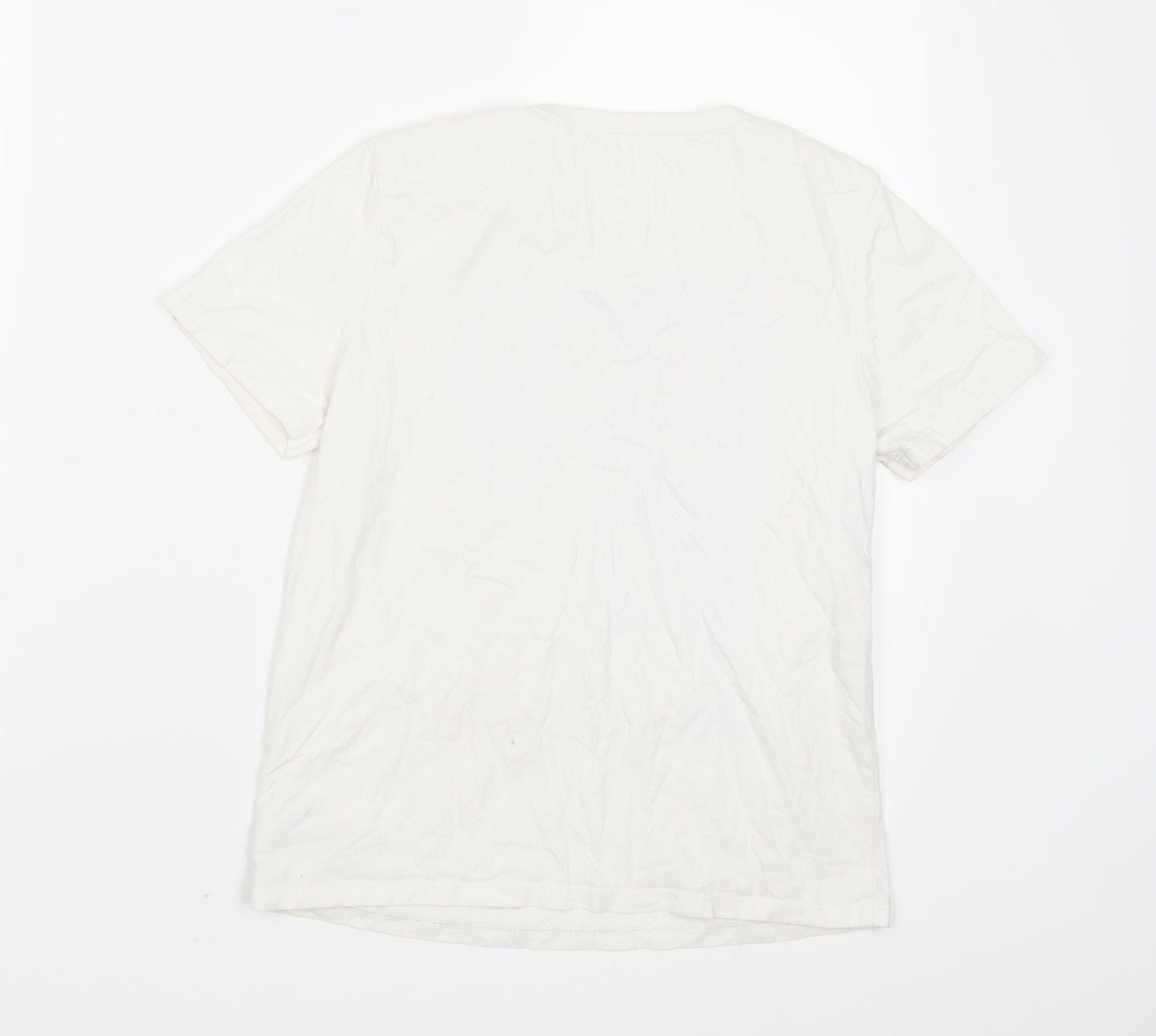 Gap Boys White   Basic T-Shirt Size 8-9 Years