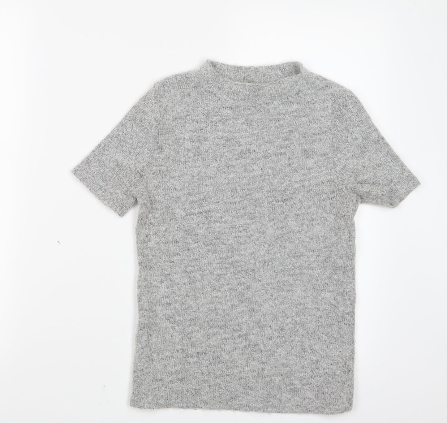 River Island Womens Grey   Basic T-Shirt Size 8