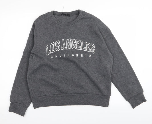 los andgeles Womens Grey   Pullover Jumper Size 6