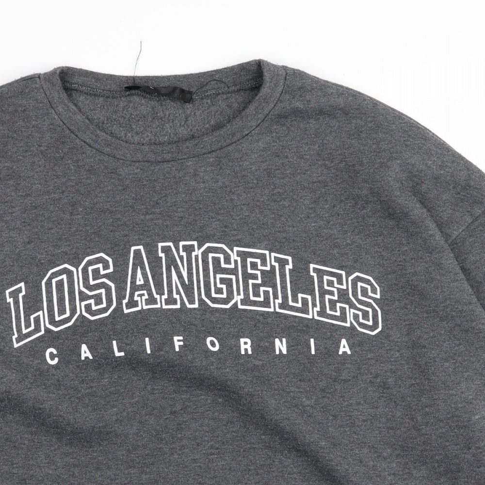 los andgeles Womens Grey   Pullover Jumper Size 6