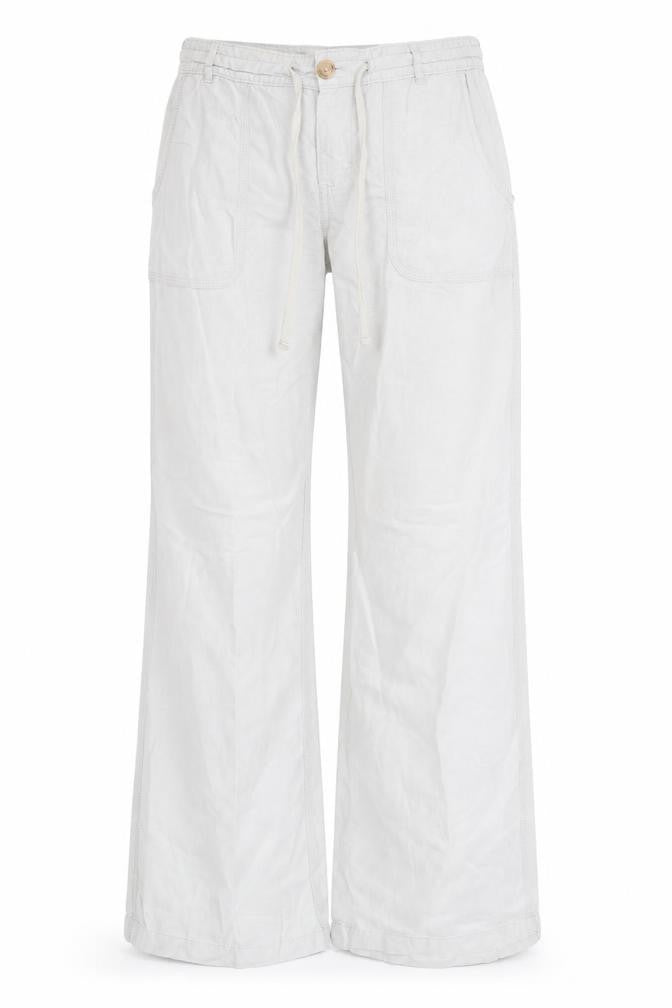 Front view of Gap women’s grey trousers, size UK 6, 30-inch leg