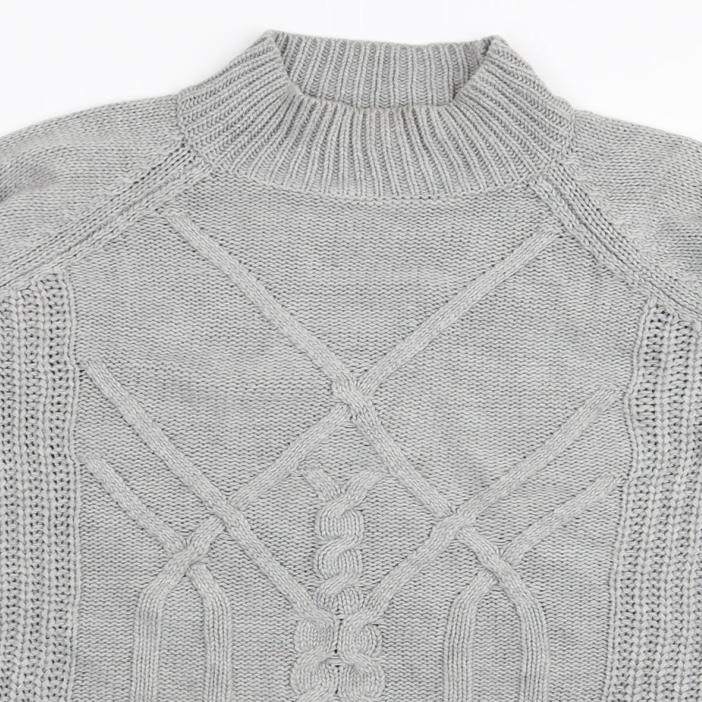 Dorothy Perkins Womens Grey   Pullover Jumper Size 10
