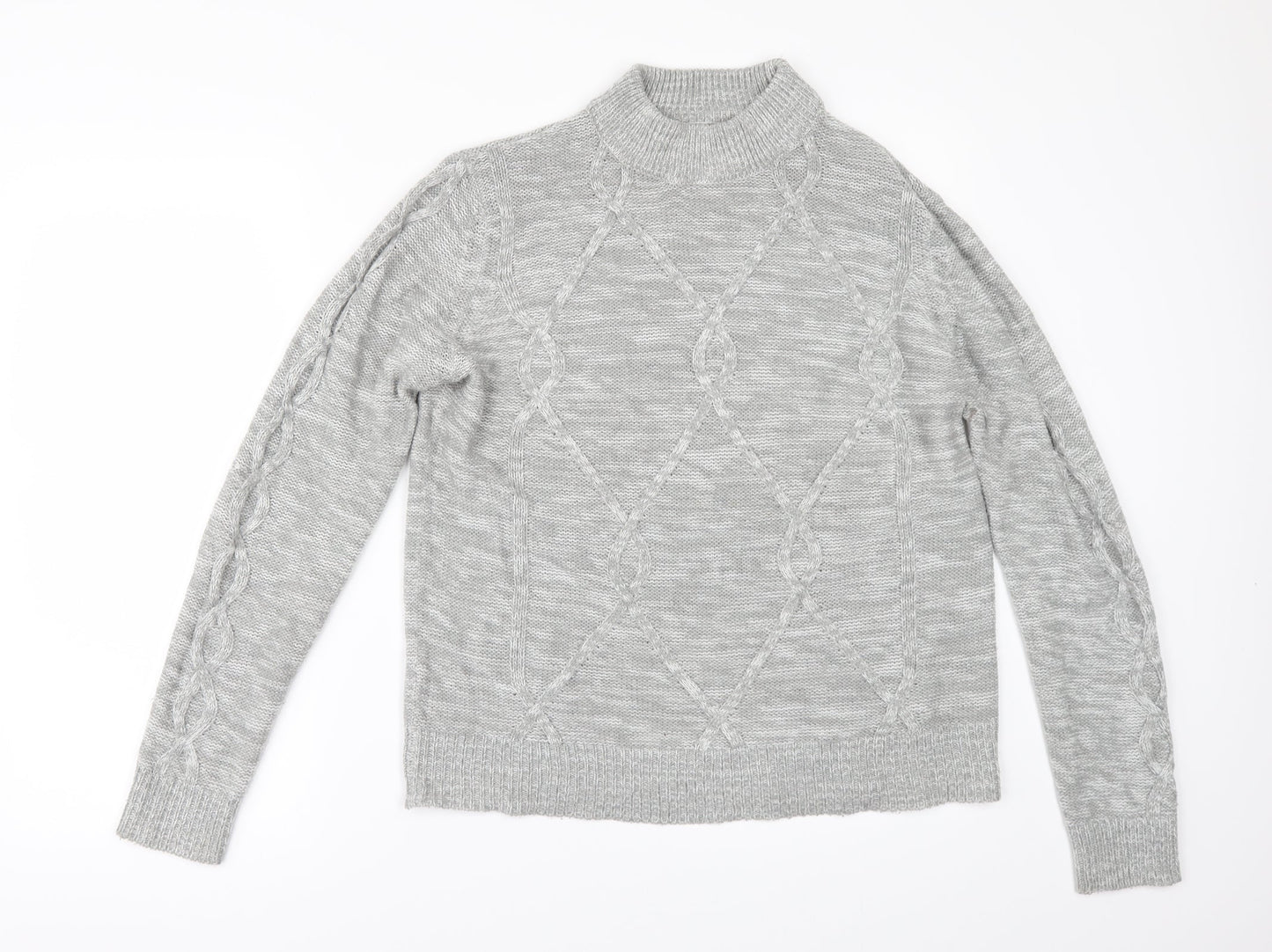 Papaya Womens Grey   Pullover Jumper Size L