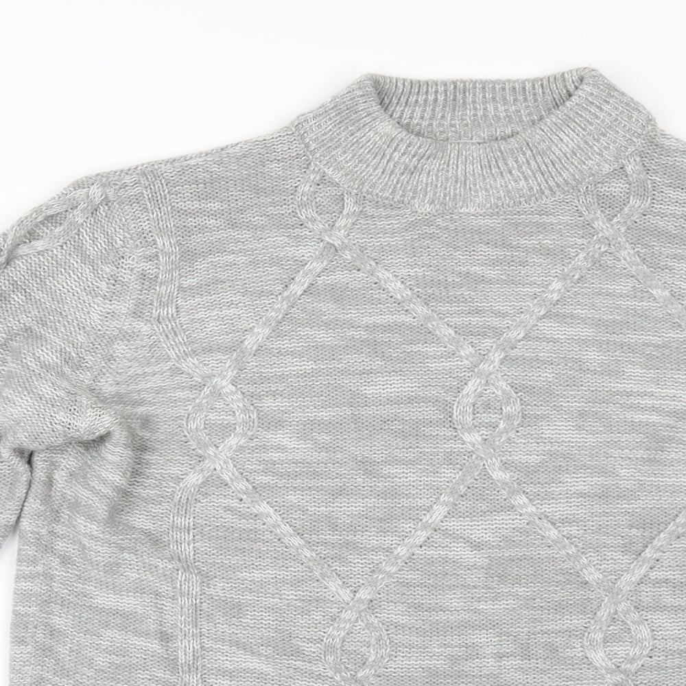Papaya Womens Grey   Pullover Jumper Size L