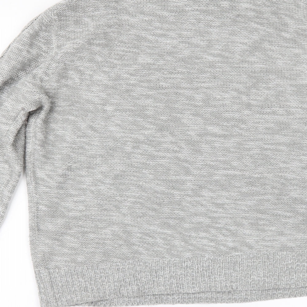 Papaya Womens Grey   Pullover Jumper Size L