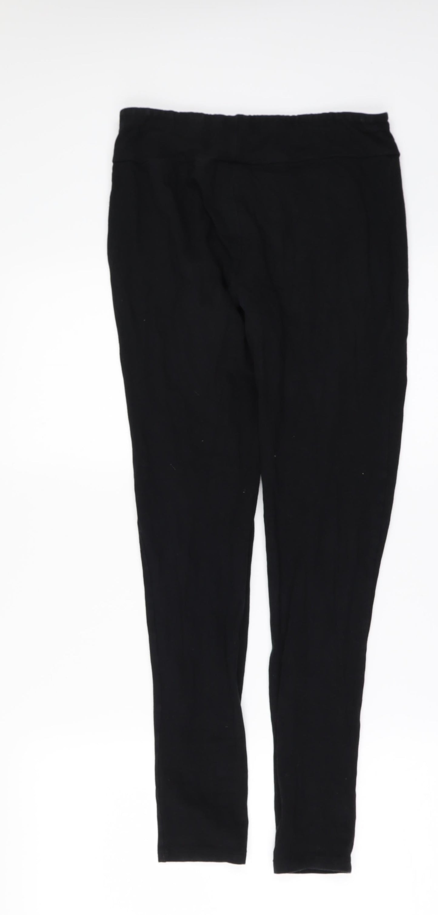 Select Womens Black   Cargo Leggings Size 8 L29 in - cut out legs
