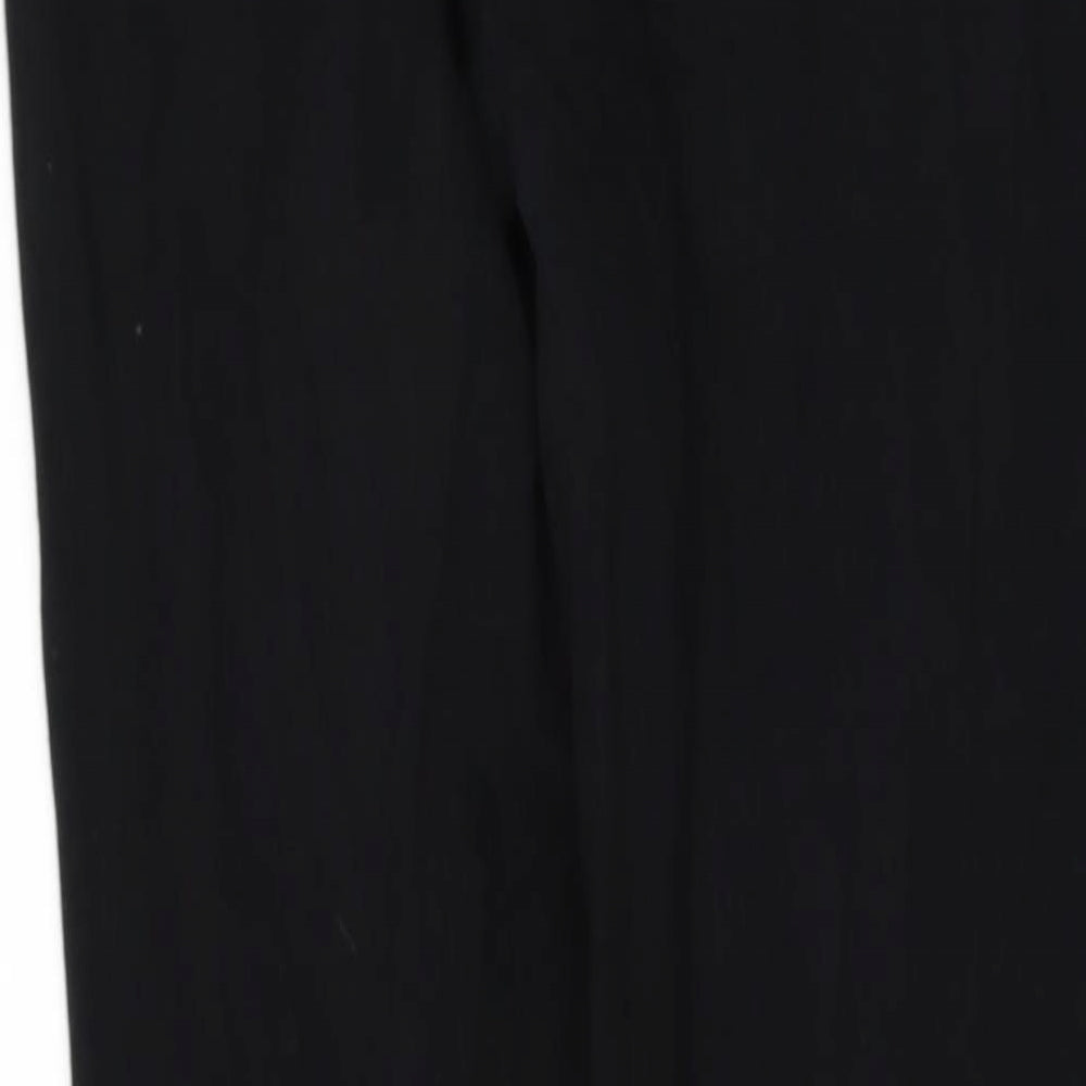 Select Womens Black   Cargo Leggings Size 8 L29 in - cut out legs