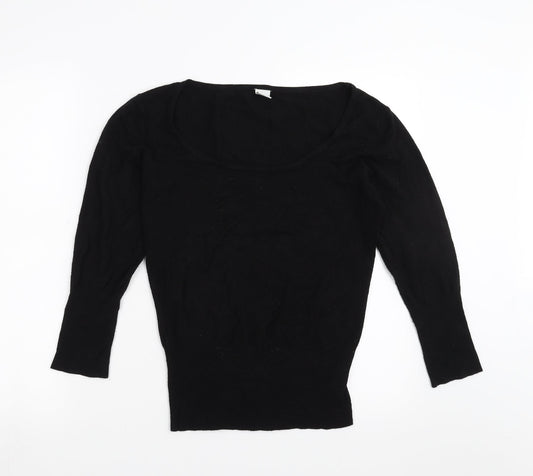 New Look Womens Black   Pullover Jumper Size 8