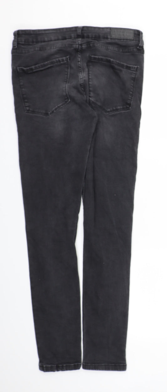 Preworn Womens Black   Skinny Jeans Size 32 L32 in