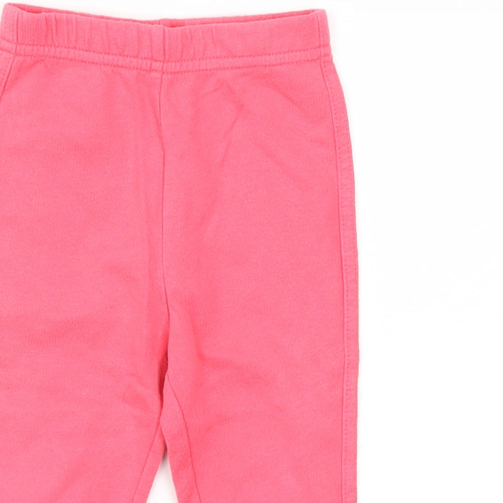 George Girls Pink   Capri Leggings Size 9-12 Months