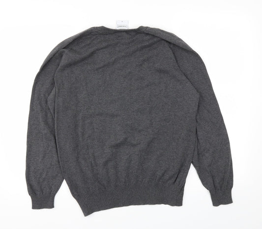 Performa Mens Grey   Pullover Sweatshirt Size M