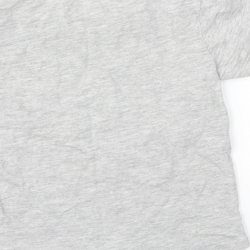 Matalan Girls Grey Animal Print  Basic T-Shirt Size 3-6 Months