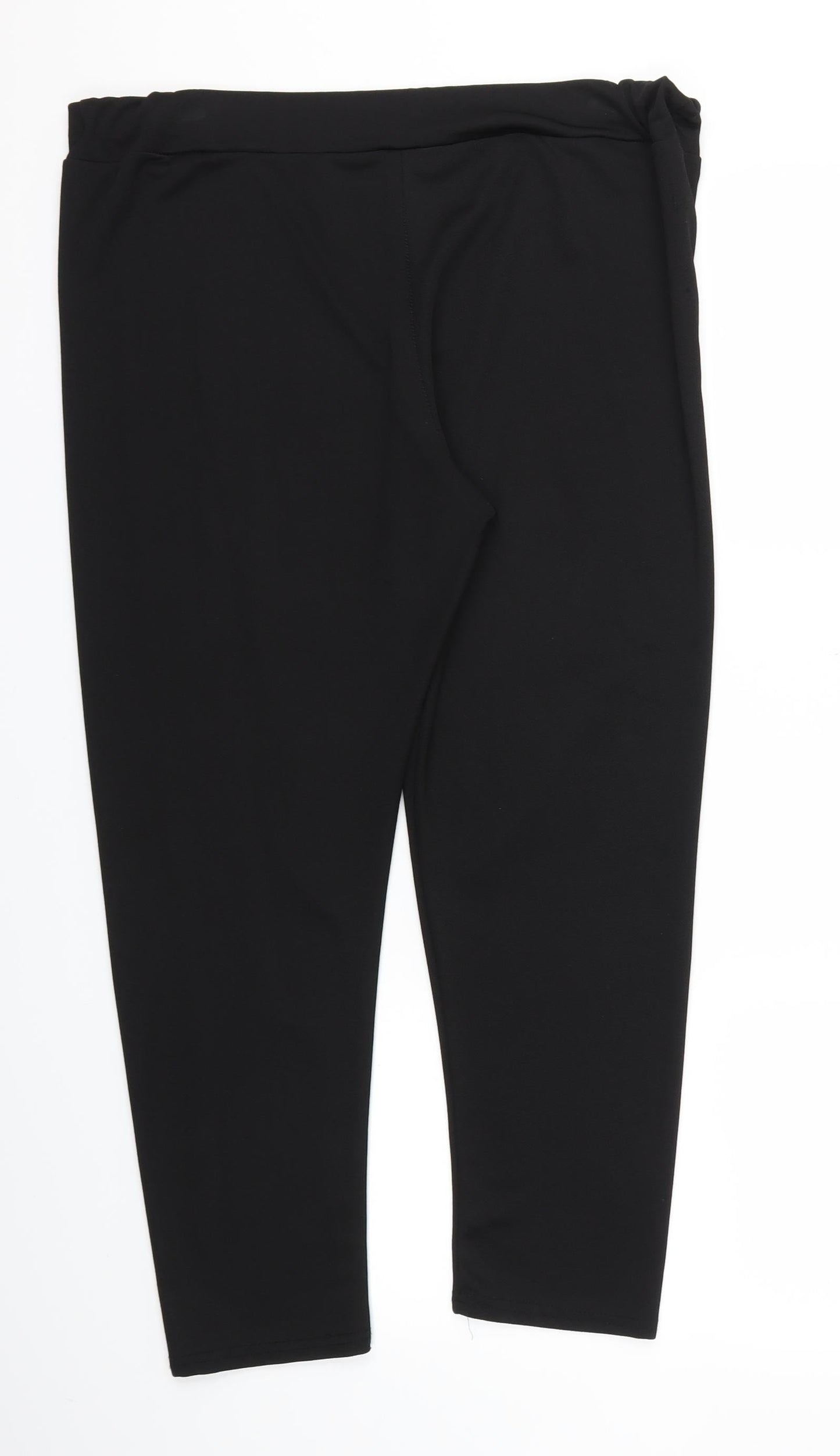 Preworn Womens Black   Trousers  Size 16 L25 in