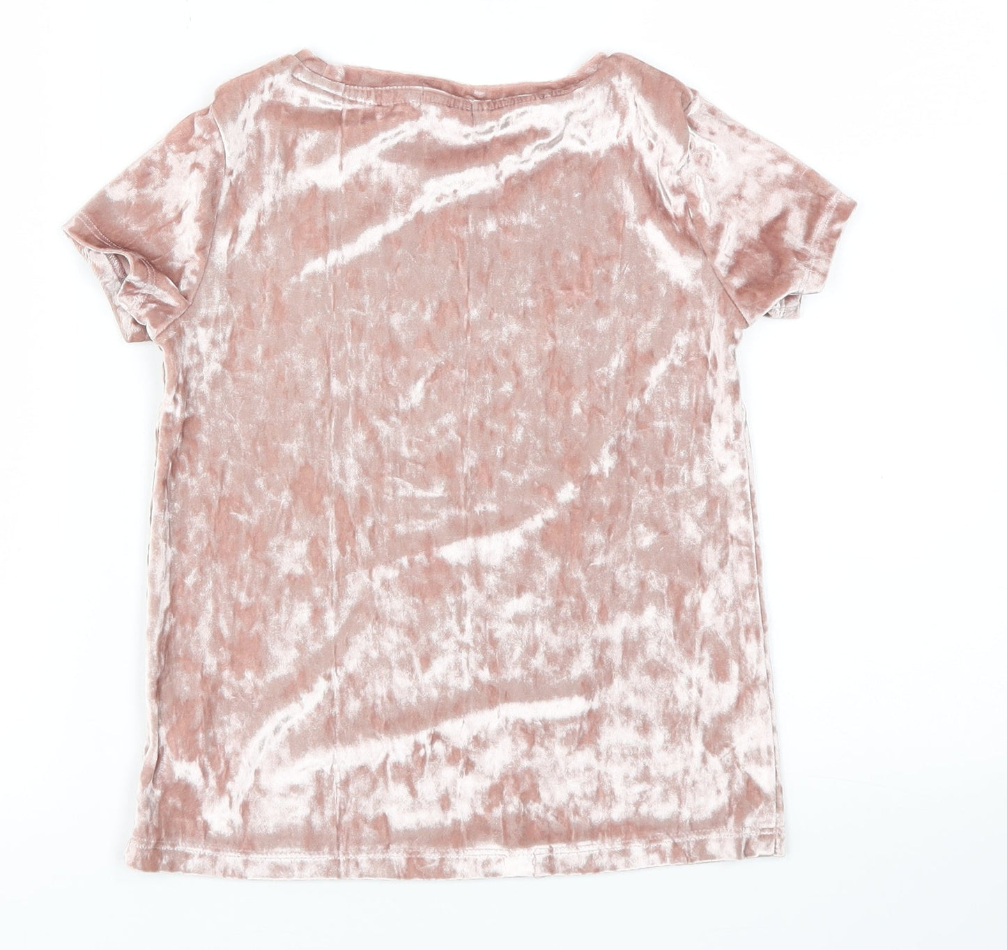 Next  Girls Pink   Basic T-Shirt Size 7 Years