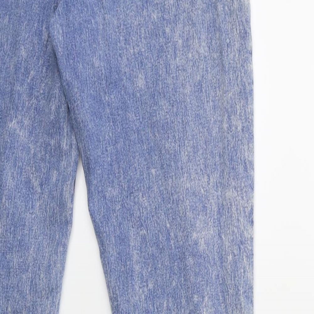 Preworn Womens Blue  Denim Jegging Jeans Size 8 L29 in