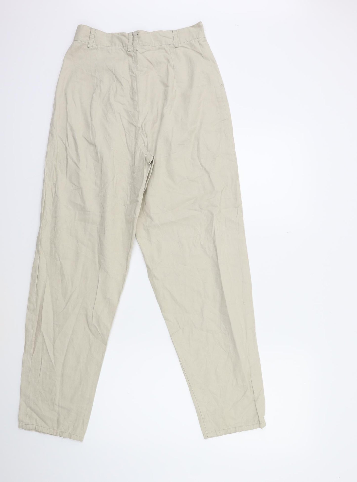 Preworn Womens Beige   Straight Jeans Size 26 in L30 in
