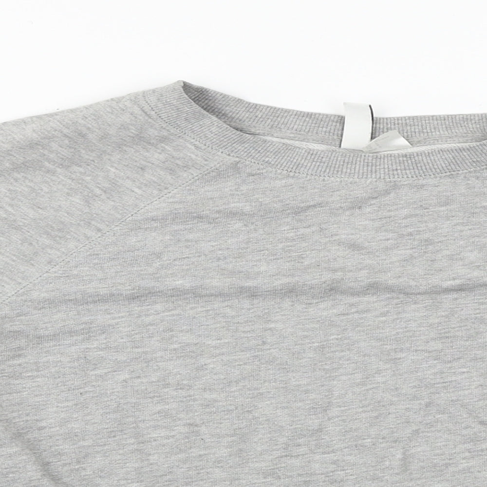 H&M Womens Grey   Pullover Jumper Size S