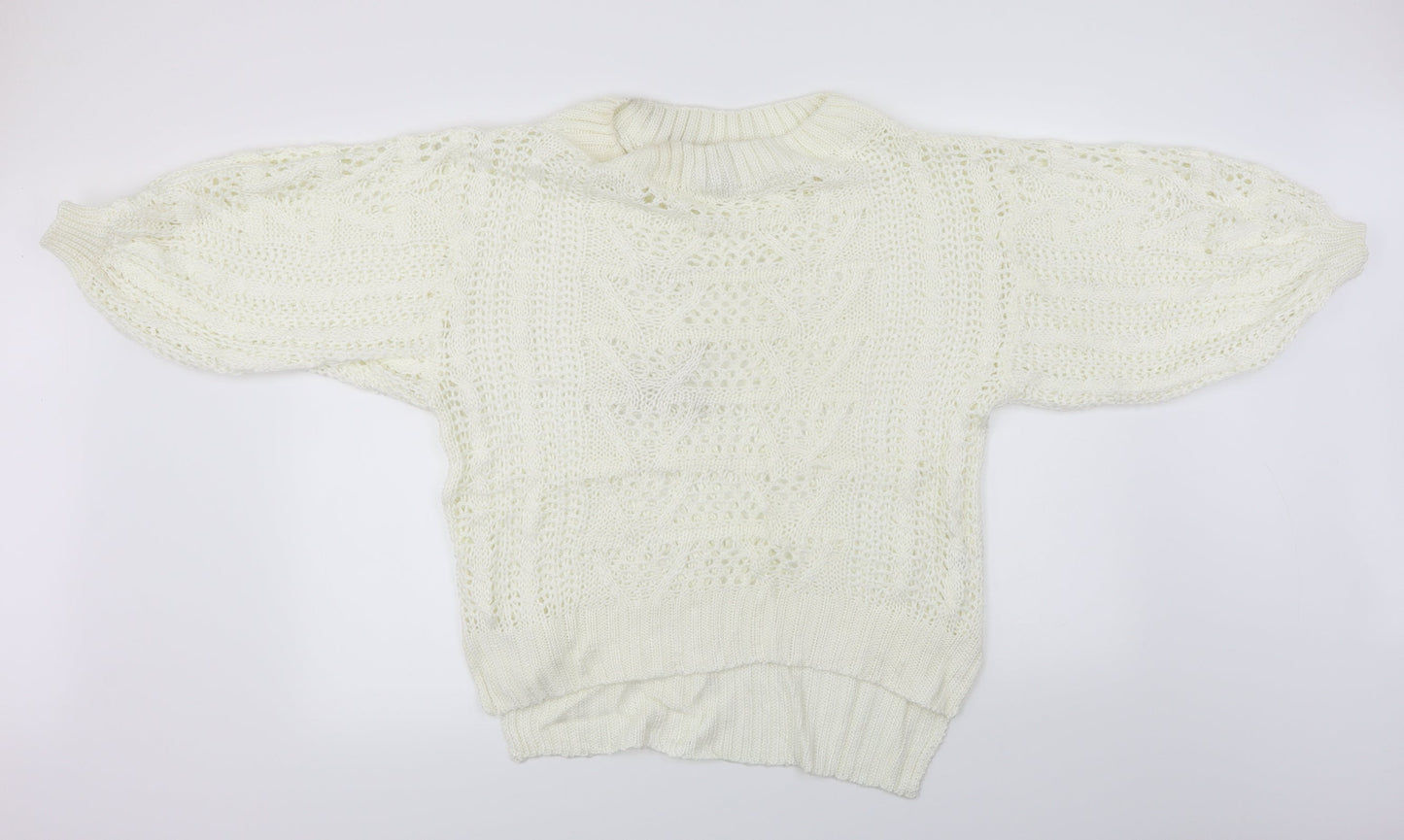 Preworn  Womens Ivory   Pullover Jumper Size XL