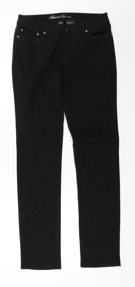 Kenneth Cole  Womens Black   Straight Jeans Size 29 in L33 in