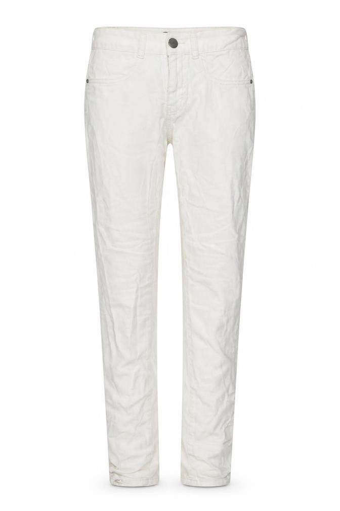 Front view of Select women’s white skinny jeans, size UK 8, 27-inch leg