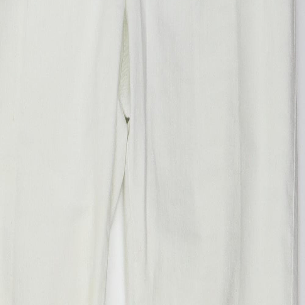 C&A Womens White   Trousers  Size 30 in L27 in