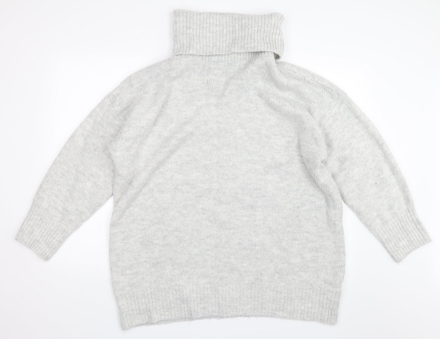 Topshop Womens Grey   Pullover Jumper Size M