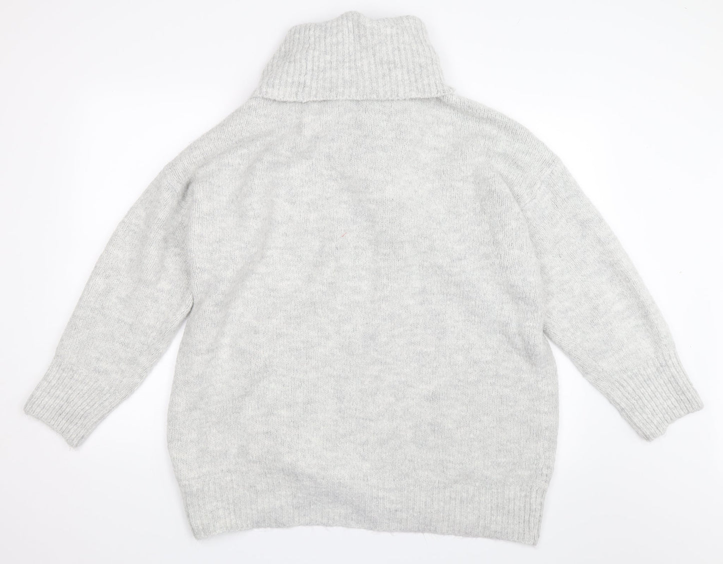 Topshop Womens Grey   Pullover Jumper Size M