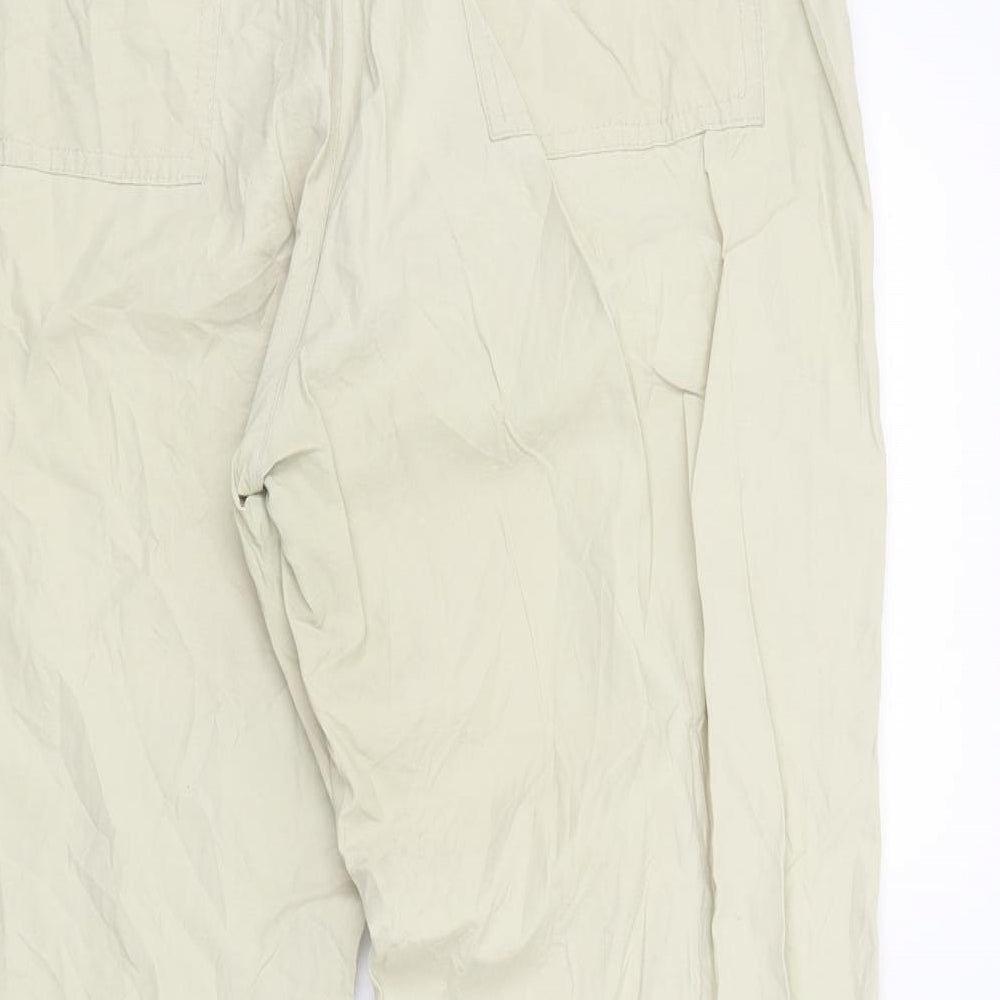 Etam Womens Beige   Chino Trousers Size 31 in L24 in