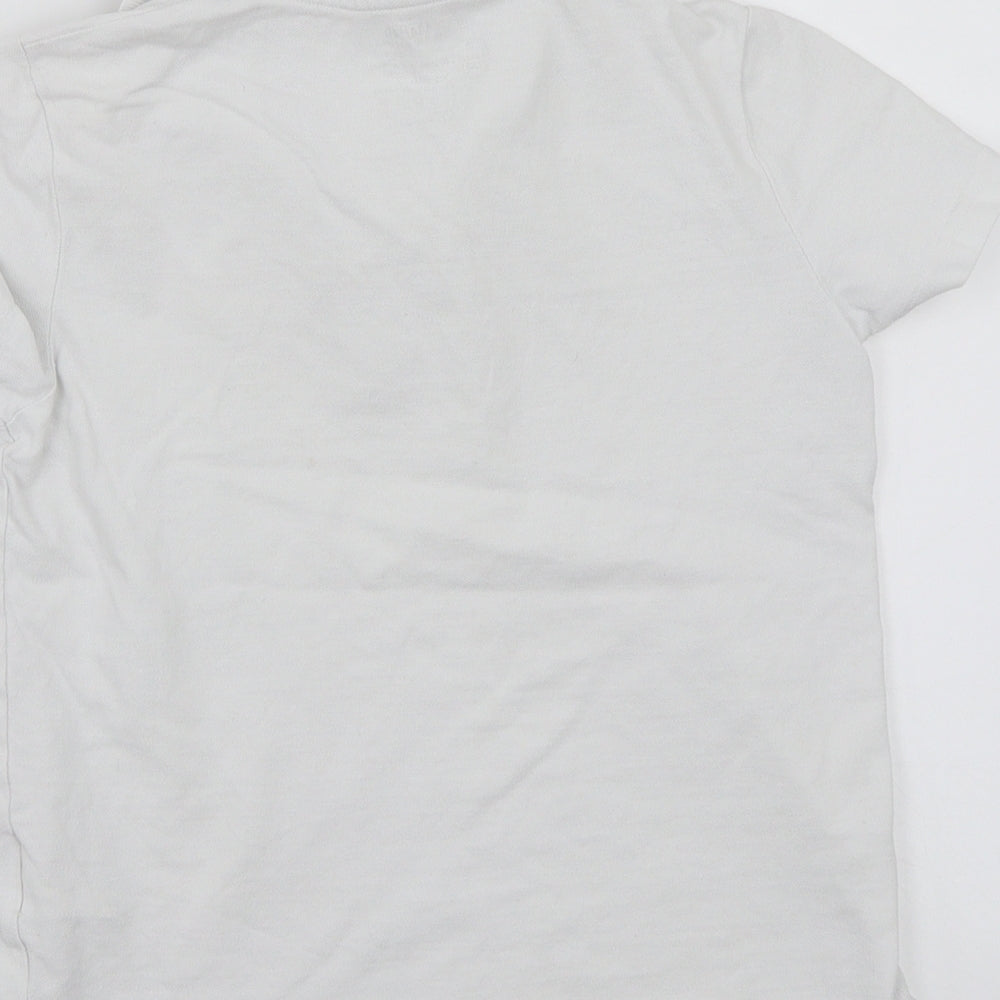 Smart start Boys White   Basic T-Shirt Size 9-10 Years