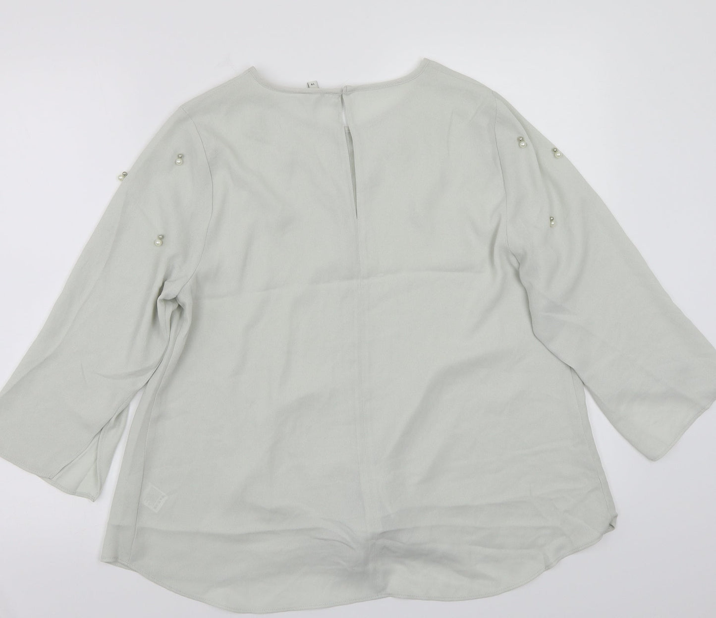 Preworn Womens Grey   Basic T-Shirt Size 14