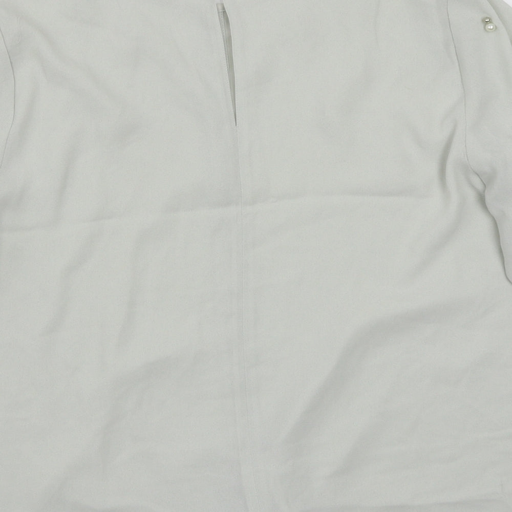 Preworn Womens Grey   Basic T-Shirt Size 14