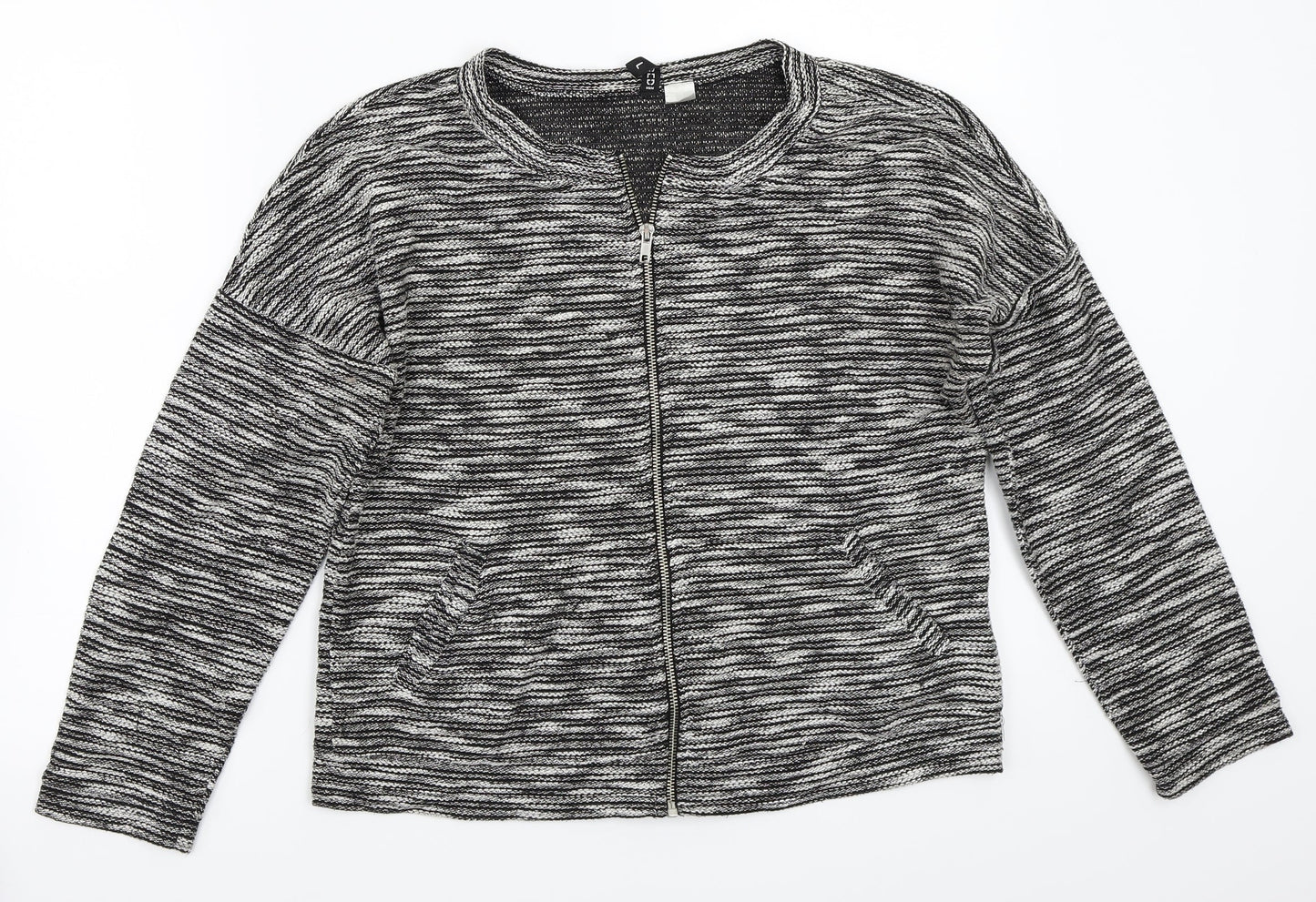 H&M Womens Black   Jacket Coat Size L