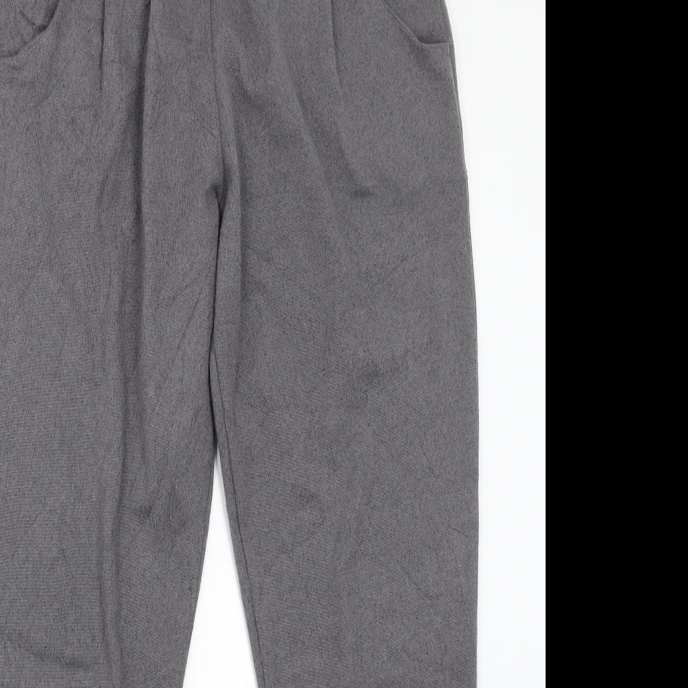 Arista Womens Grey   Sweatpants Trousers Size 12 L28 in