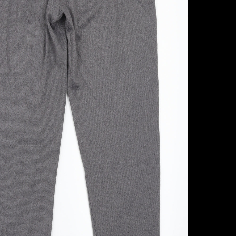 Arista Womens Grey   Sweatpants Trousers Size 12 L28 in