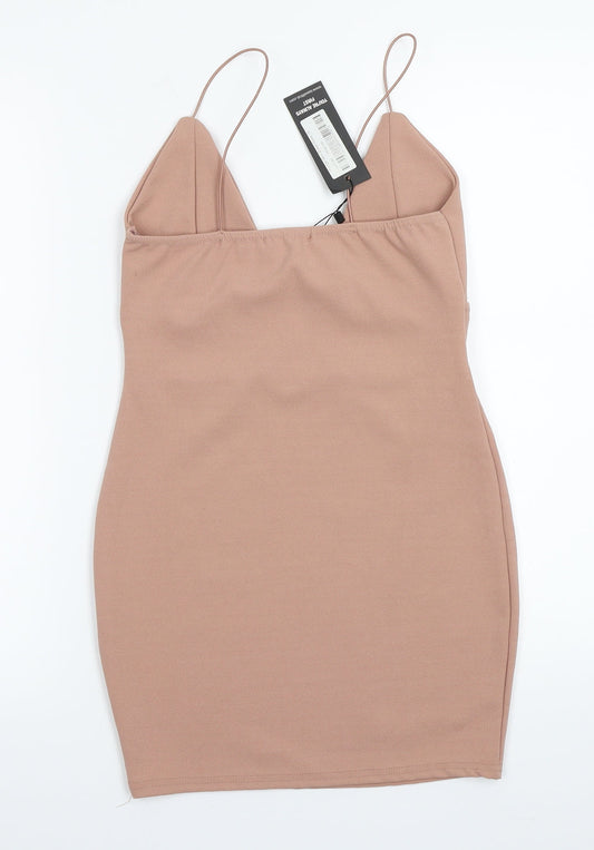 I SAW IT FIRST Womens Pink   A-Line  Size 8