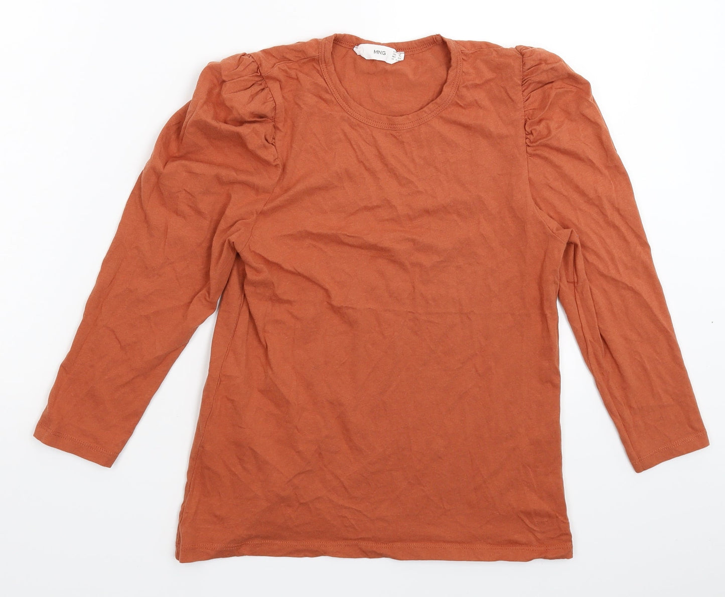 MNG Womens Brown   Basic T-Shirt Size XS