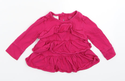 Gap Girls Pink   Fit & Flare  Size 9-12 Months